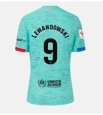 Barcelona Robert Lewandowski #9 Replika Tredjetrøje Dame 2023-24 Kortærmet